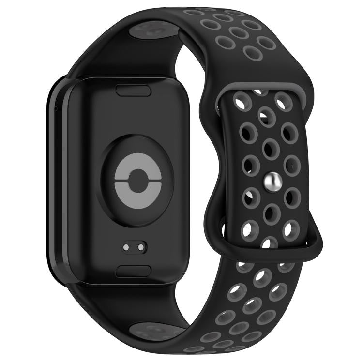 For Xiaomi Band 10 Pro/9 Pro/Redmi Watch 6/5/4 xDfind Dual Color Butterfly Buckle Silicone Watch Band