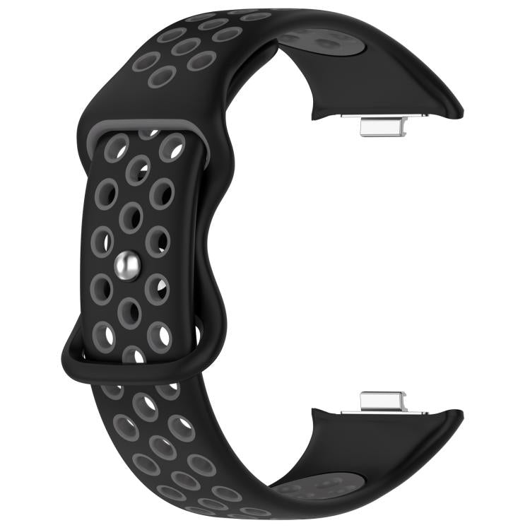 For Xiaomi Band 10 Pro/9 Pro/Redmi Watch 6/5/4 xDfind Dual Color Butterfly Buckle Silicone Watch Band