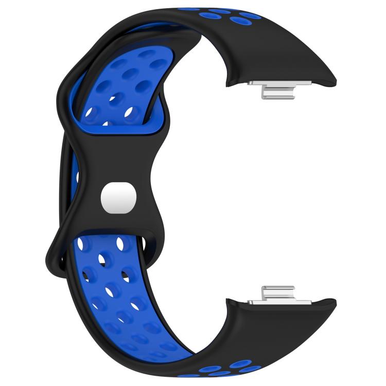 For Xiaomi Band 10 Pro/9 Pro/Redmi Watch 6/5/4 xDfind Dual Color Butterfly Buckle Silicone Watch Band