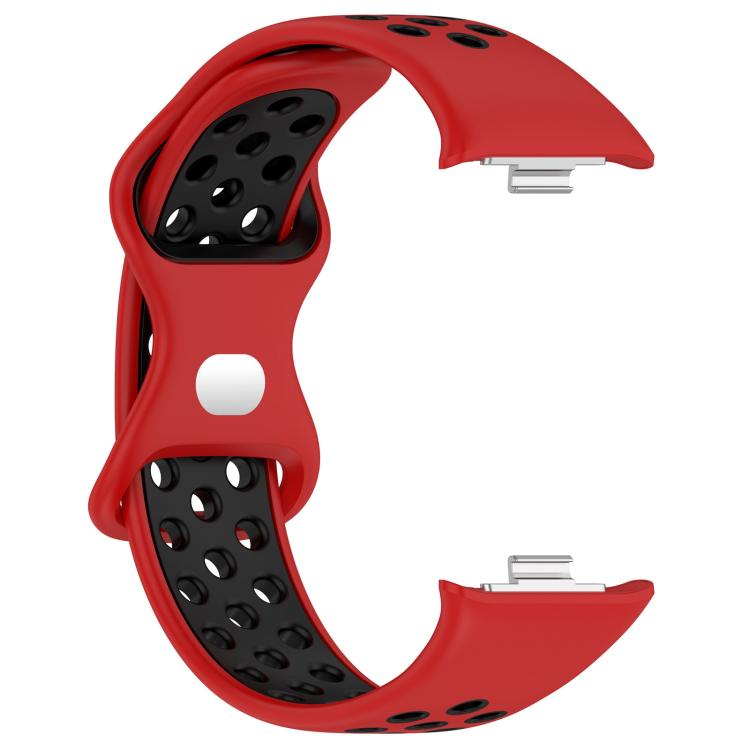 For Xiaomi Band 10 Pro/9 Pro/Redmi Watch 6/5/4 xDfind Dual Color Butterfly Buckle Silicone Watch Band