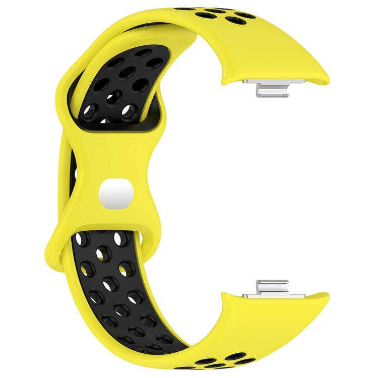 For Xiaomi Band 10 Pro/9 Pro/Redmi Watch 6/5/4 xDfind Dual Color Butterfly Buckle Silicone Watch Band
