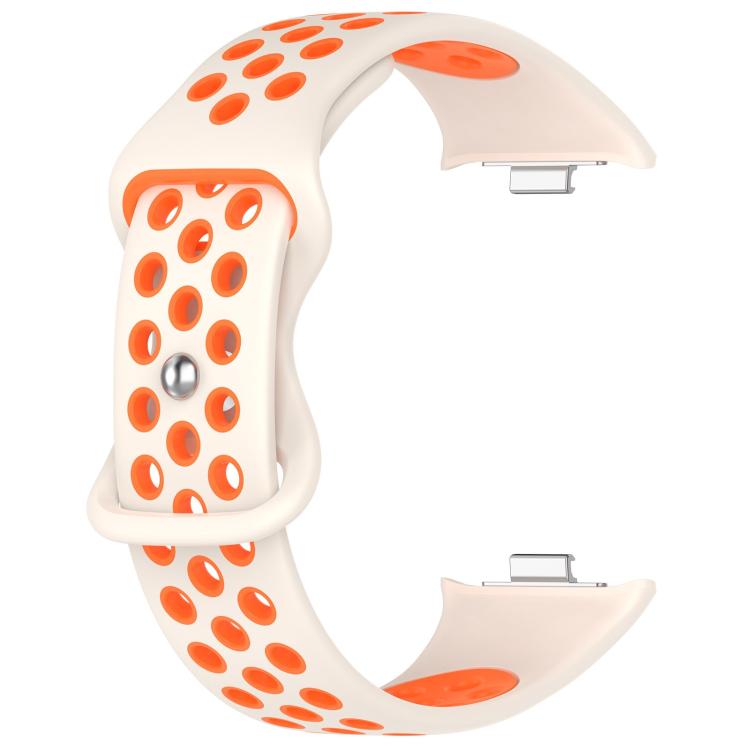 For Xiaomi Band 10 Pro/9 Pro/Redmi Watch 6/5/4 xDfind Dual Color Butterfly Buckle Silicone Watch Band