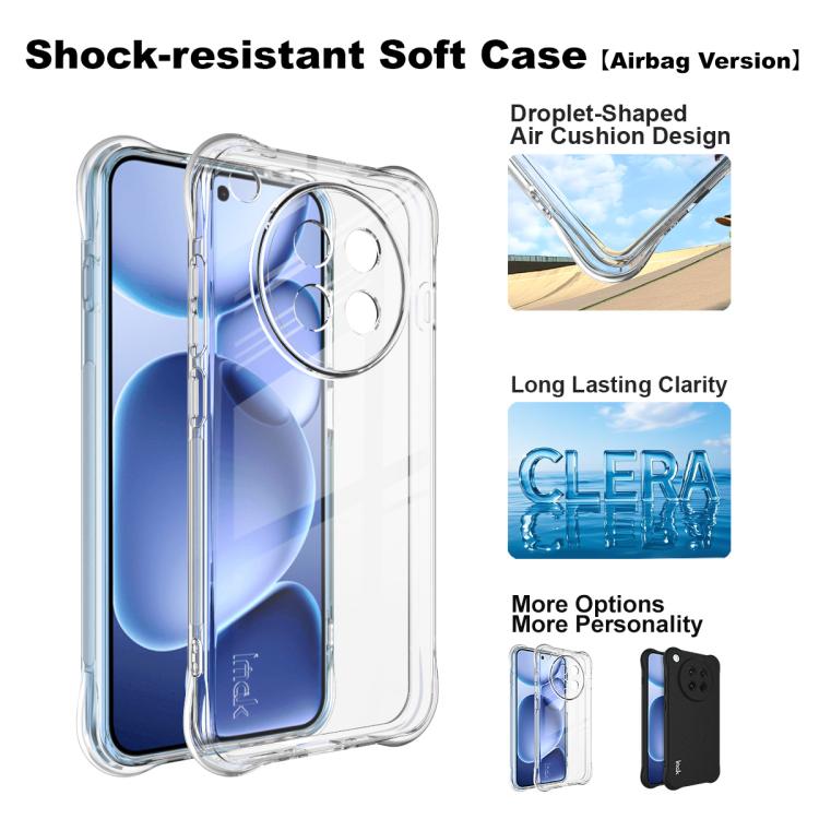For OPPO Find X8s imak Shockproof Airbag TPU Phone Case