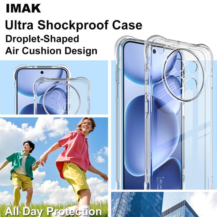 For OPPO Find X8s imak Shockproof Airbag TPU Phone Case