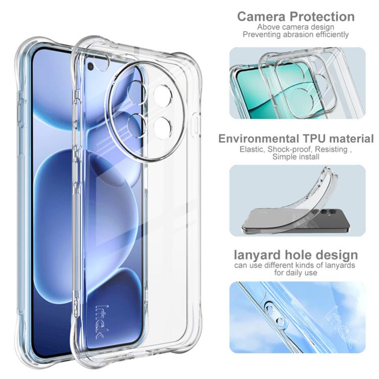 For OPPO Find X8s imak Shockproof Airbag TPU Phone Case