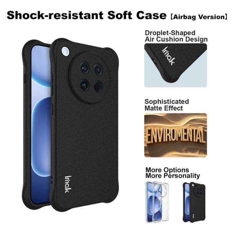 For OPPO Find X8s imak Shockproof Airbag TPU Phone Case
