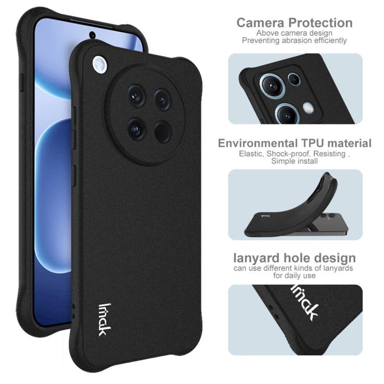 For OPPO Find X8s imak Shockproof Airbag TPU Phone Case