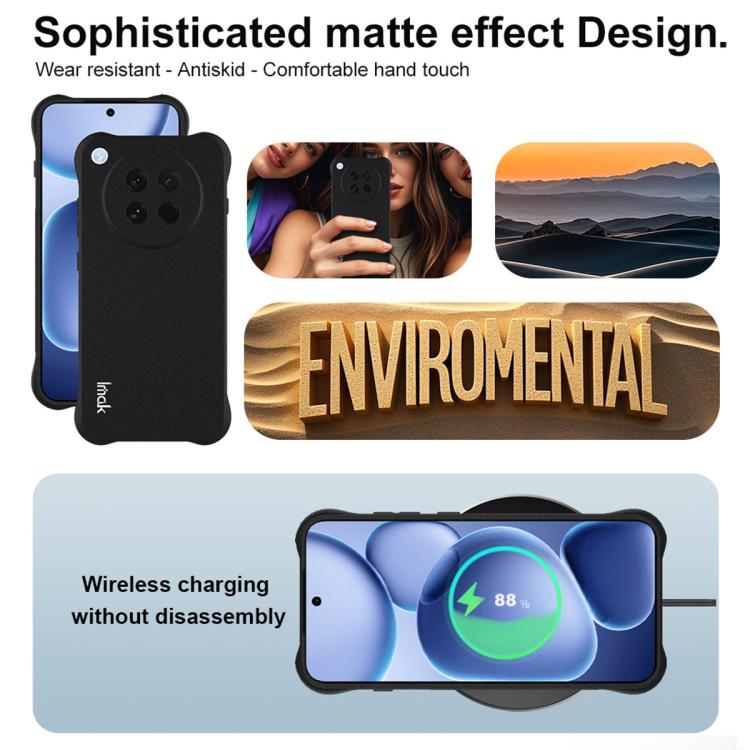 For OPPO Find X8s imak Shockproof Airbag TPU Phone Case