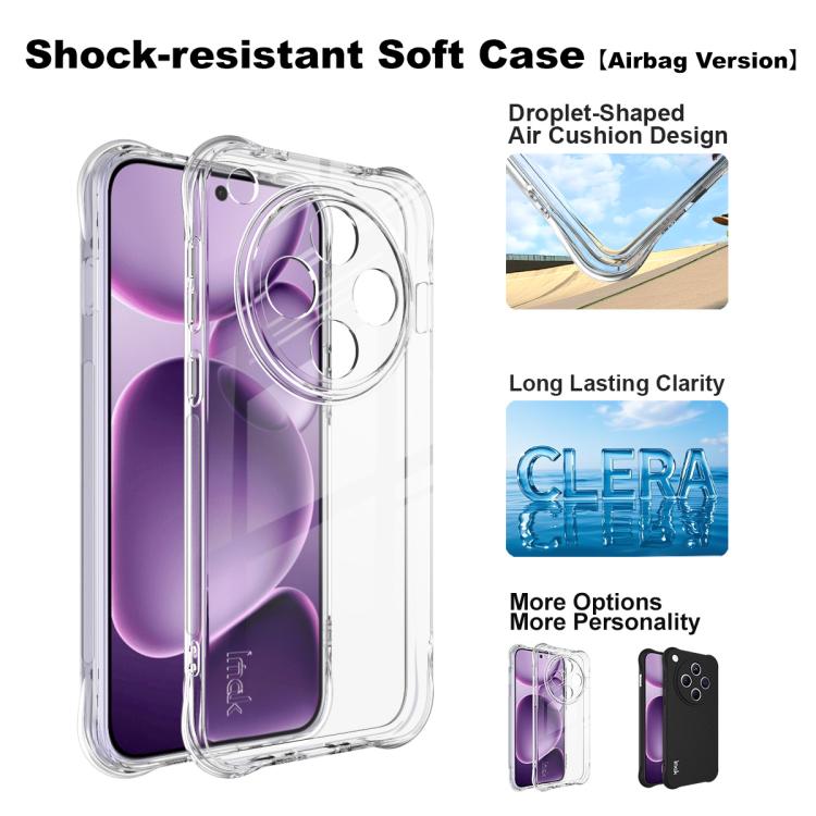 For OPPO Find X8s+ imak Shockproof Airbag TPU Phone Case