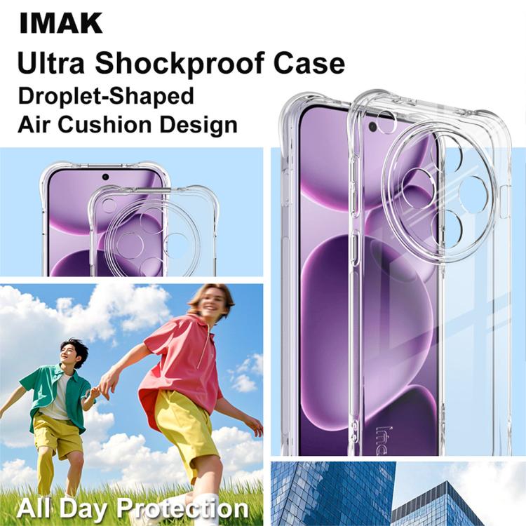 For OPPO Find X8s+ imak Shockproof Airbag TPU Phone Case