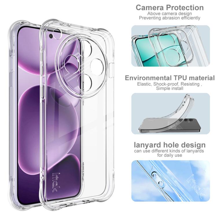 For OPPO Find X8s+ imak Shockproof Airbag TPU Phone Case
