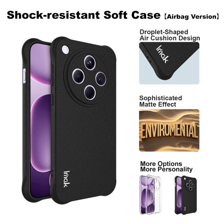 For OPPO Find X8s+ imak Shockproof Airbag TPU Phone Case