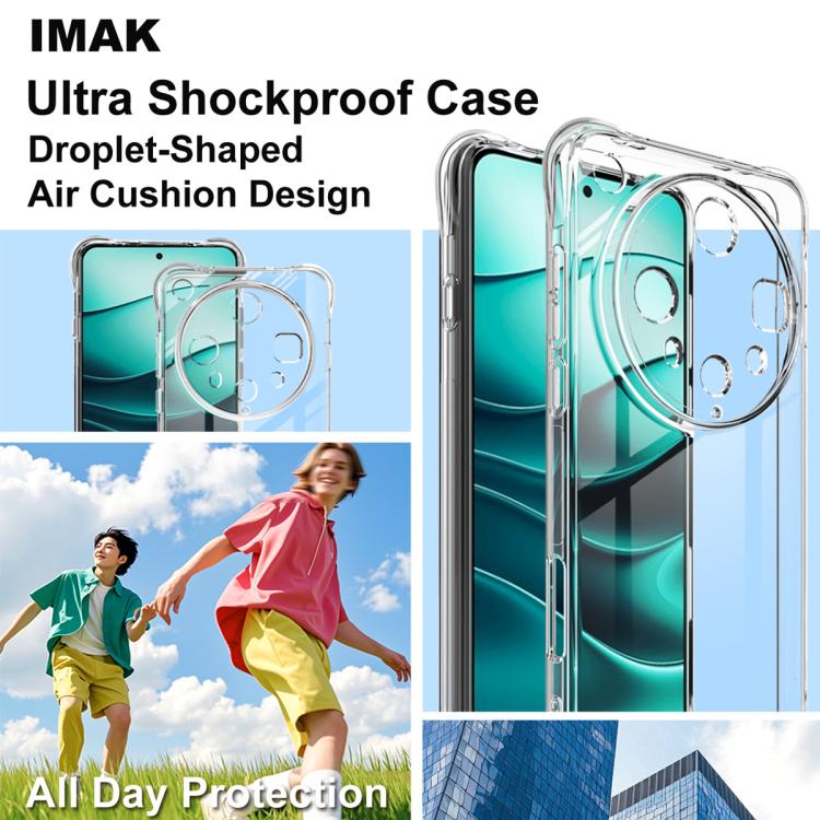 For OPPO Find X8 Ultra imak Shockproof Airbag TPU Phone Case