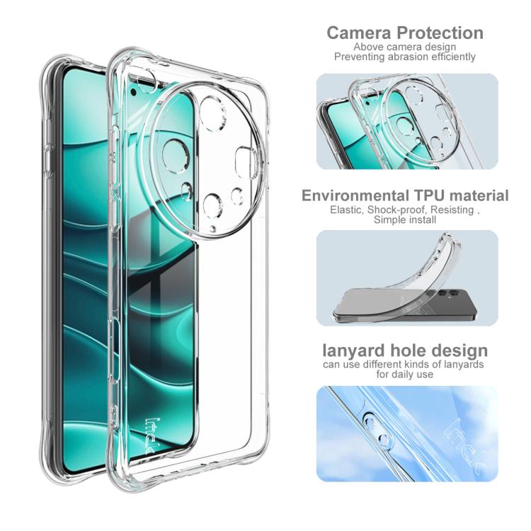 For OPPO Find X8 Ultra imak Shockproof Airbag TPU Phone Case
