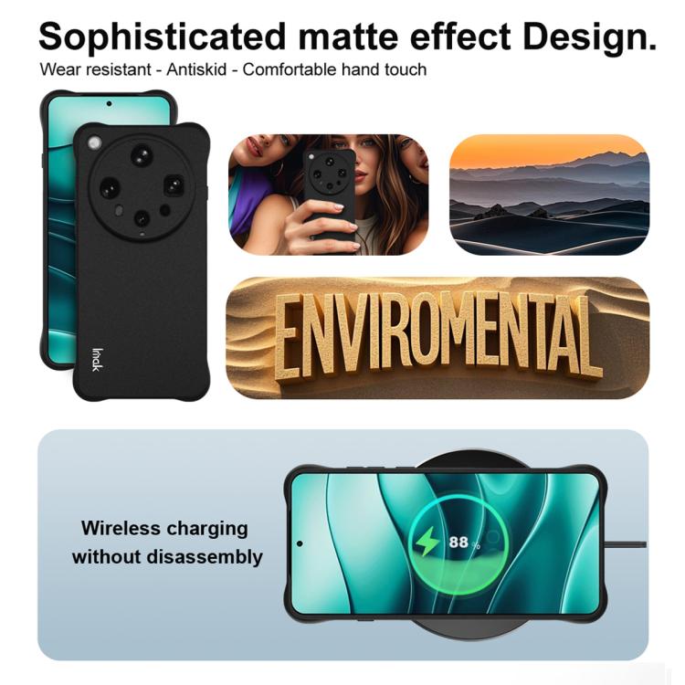 For OPPO Find X8 Ultra imak Shockproof Airbag TPU Phone Case