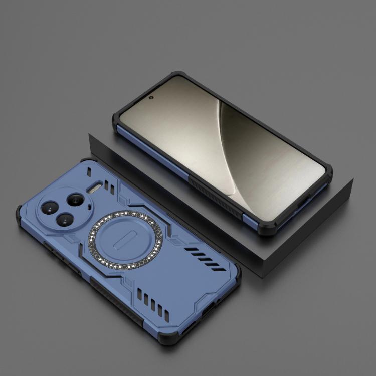 For Redmi K80 5G Butterfly Armor MagSafe Magnetic Ring Shockproof Phone Case