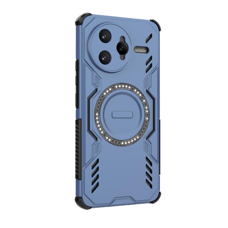 For Redmi K80 Pro 5G Butterfly Armor MagSafe Magnetic Ring Shockproof Phone Case