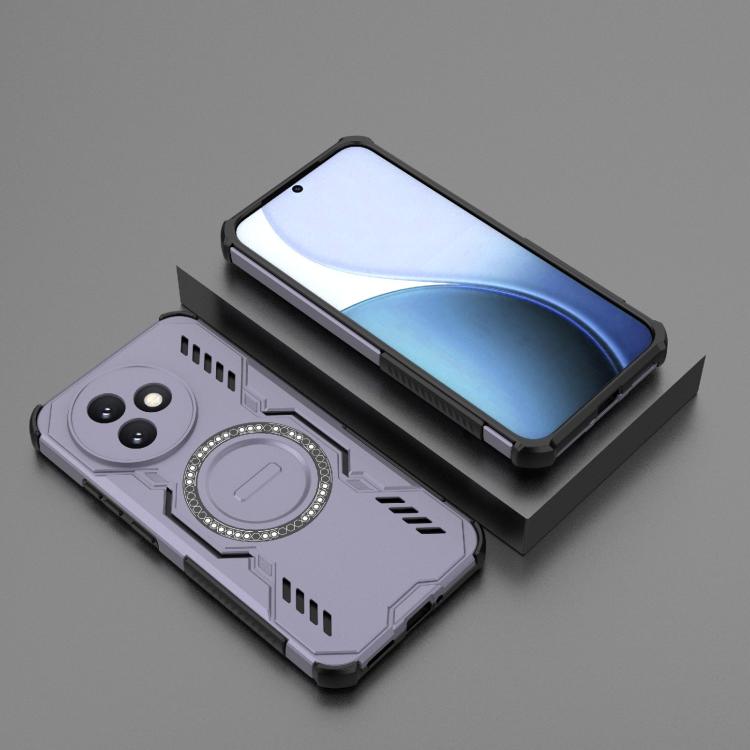 For Redmi K80 Ultra 5G Butterfly Armor MagSafe Magnetic Ring Shockproof Phone Case