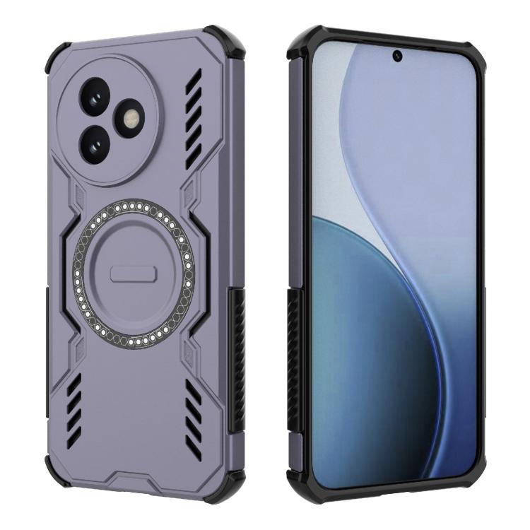 For Redmi K80 Ultra 5G Butterfly Armor MagSafe Magnetic Ring Shockproof Phone Case
