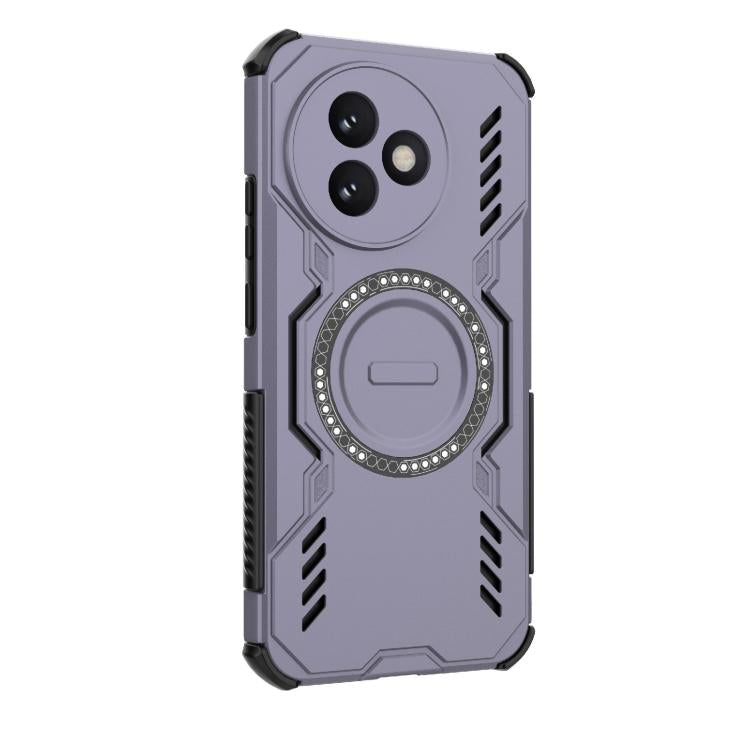For Redmi K80 Ultra 5G Butterfly Armor MagSafe Magnetic Ring Shockproof Phone Case