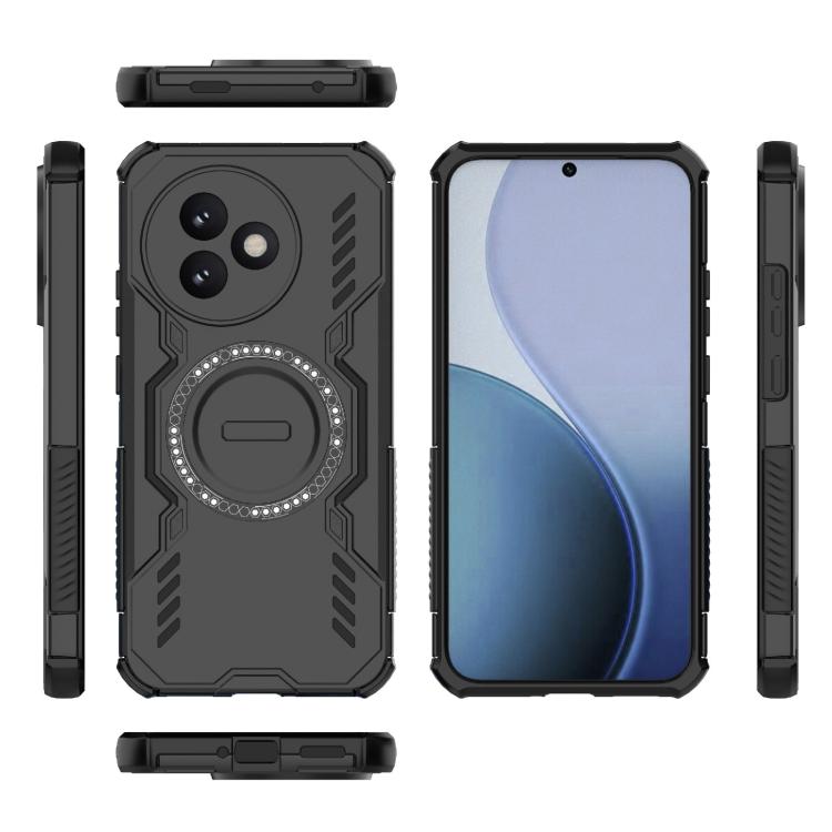 For Redmi K80 Ultra 5G Butterfly Armor MagSafe Magnetic Ring Shockproof Phone Case