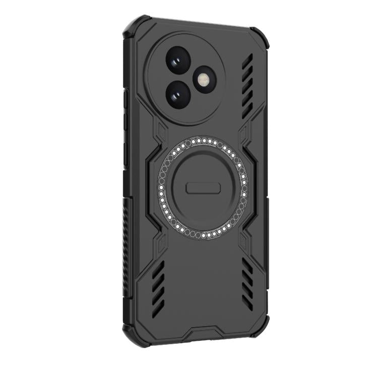 For Redmi K80 Ultra 5G Butterfly Armor MagSafe Magnetic Ring Shockproof Phone Case