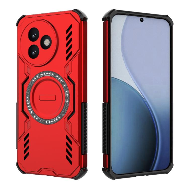 For Redmi K80 Ultra 5G Butterfly Armor MagSafe Magnetic Ring Shockproof Phone Case