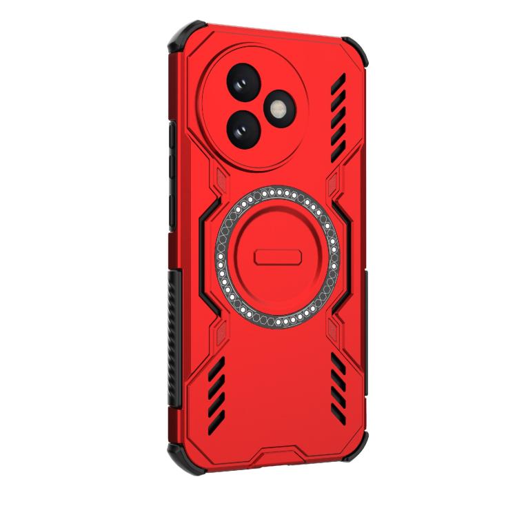 For Redmi K80 Ultra 5G Butterfly Armor MagSafe Magnetic Ring Shockproof Phone Case