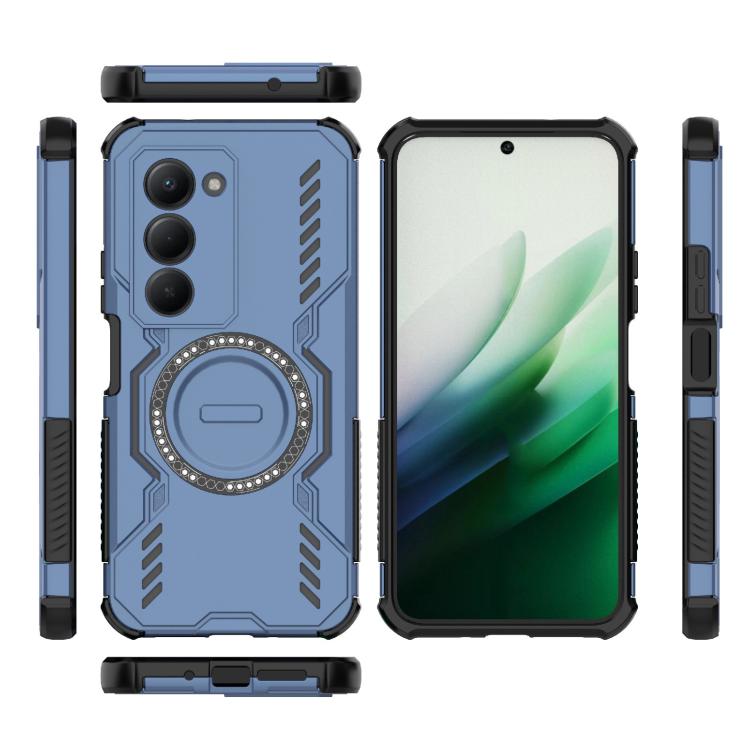 For Redmi 15 5G Global / 15 4G SEA Butterfly Armor MagSafe Magnetic Ring Shockproof Phone Case