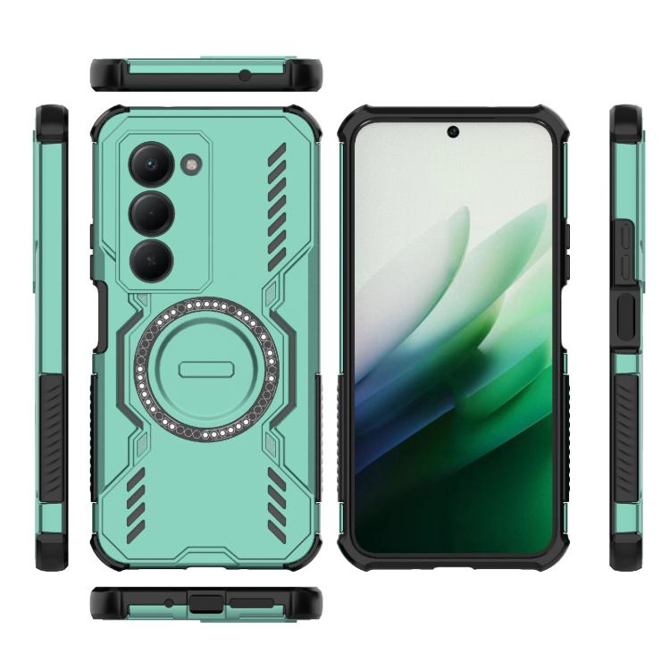 For Redmi 15 5G Global / 15 4G SEA Butterfly Armor MagSafe Magnetic Ring Shockproof Phone Case