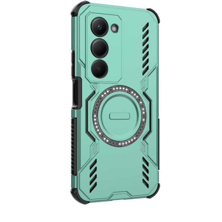 For Redmi 15 5G Global / 15 4G SEA Butterfly Armor MagSafe Magnetic Ring Shockproof Phone Case