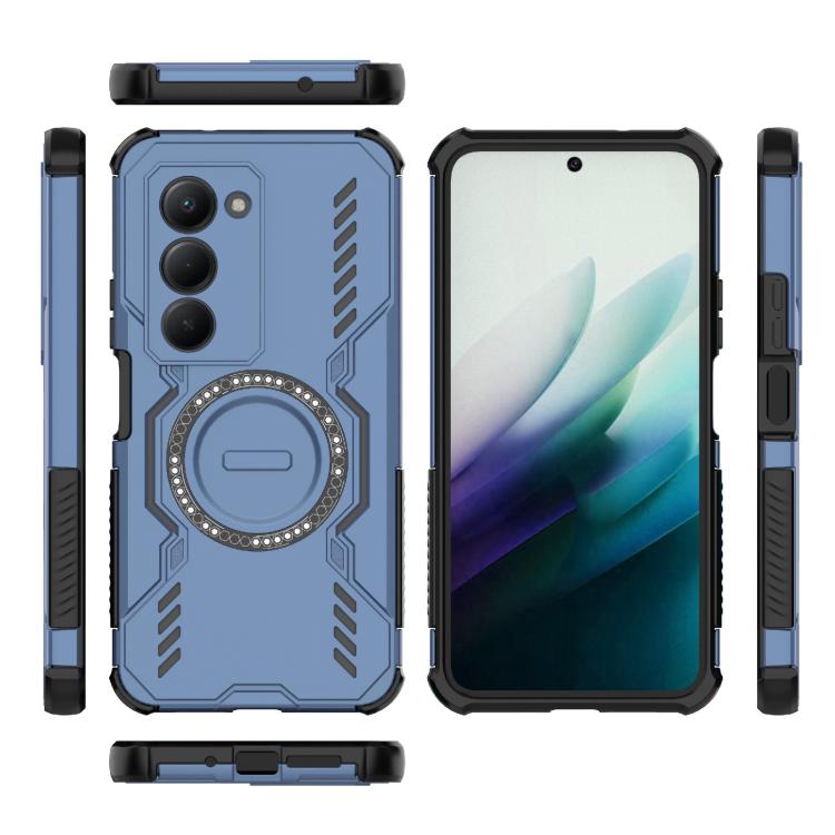 For Redmi 15 5G / 4G EU 171mm Butterfly Armor MagSafe Magnetic Ring Shockproof Phone Case