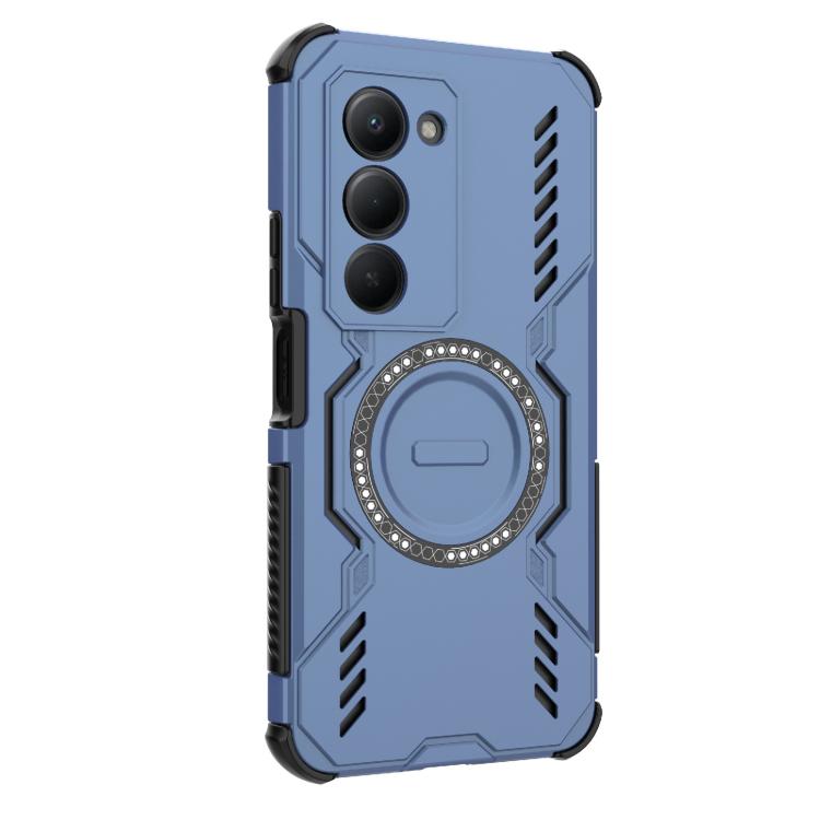 For Redmi 15 5G / 4G EU 171mm Butterfly Armor MagSafe Magnetic Ring Shockproof Phone Case