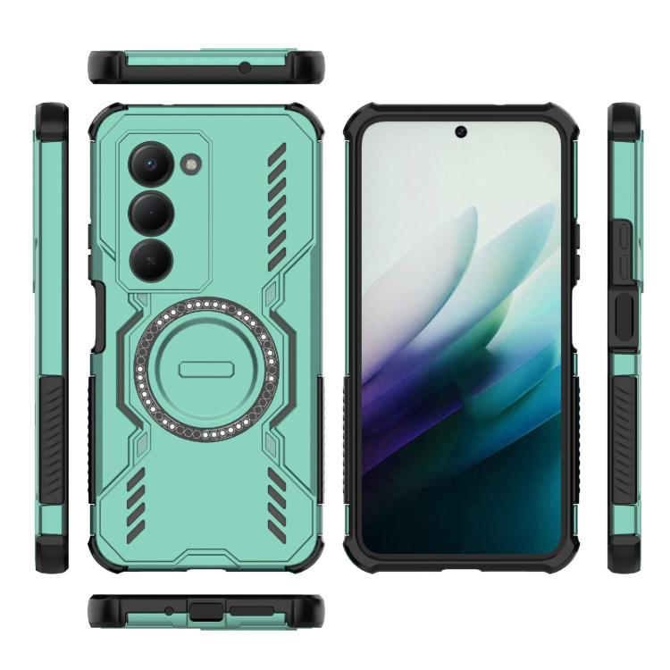 For Redmi 15 5G / 4G EU 171mm Butterfly Armor MagSafe Magnetic Ring Shockproof Phone Case