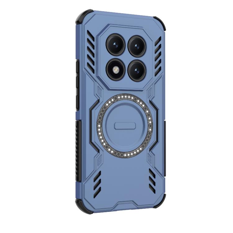 For Redmi Note 15 5G Global 164mm Butterfly Armor MagSafe Magnetic Ring Shockproof Phone Case