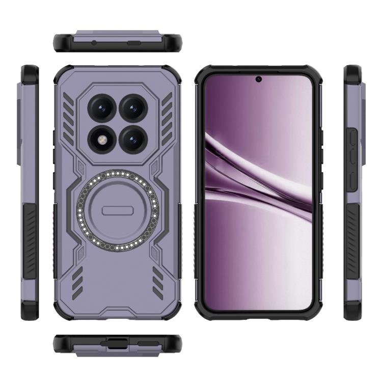 For Redmi Note 15 5G Global 164mm Butterfly Armor MagSafe Magnetic Ring Shockproof Phone Case