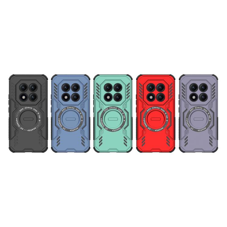 For Redmi Note 15 5G Global 164mm Butterfly Armor MagSafe Magnetic Ring Shockproof Phone Case