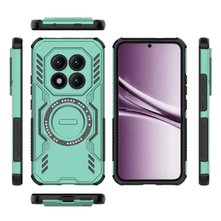 For Redmi Note 15 5G Global 164mm Butterfly Armor MagSafe Magnetic Ring Shockproof Phone Case
