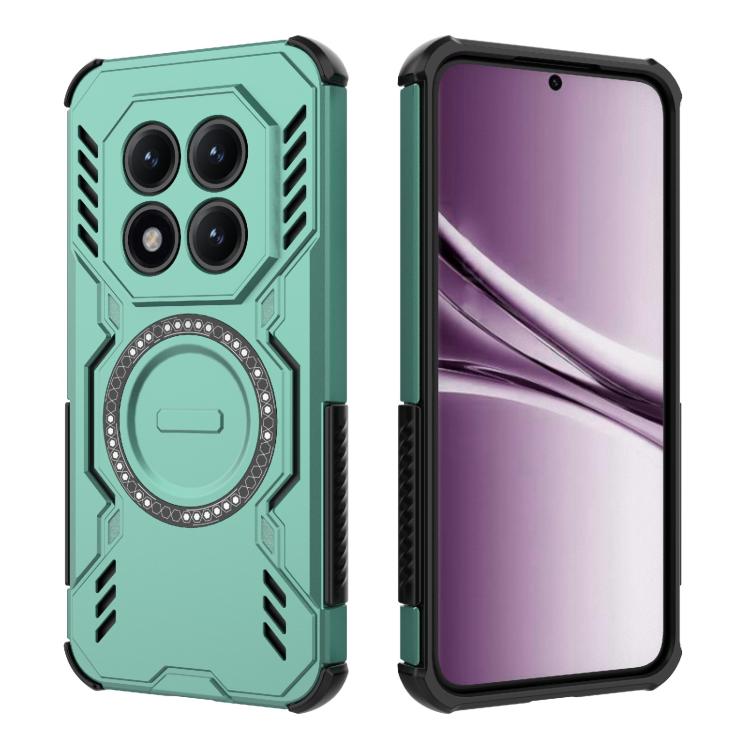 For Redmi Note 15 5G Global 164mm Butterfly Armor MagSafe Magnetic Ring Shockproof Phone Case