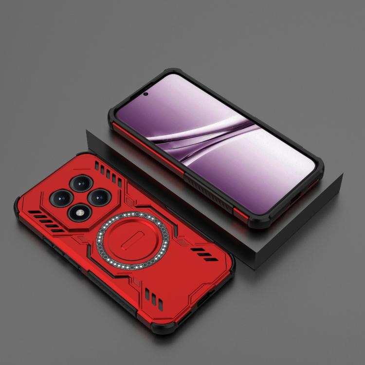For Redmi Note 15 5G Global 164mm Butterfly Armor MagSafe Magnetic Ring Shockproof Phone Case