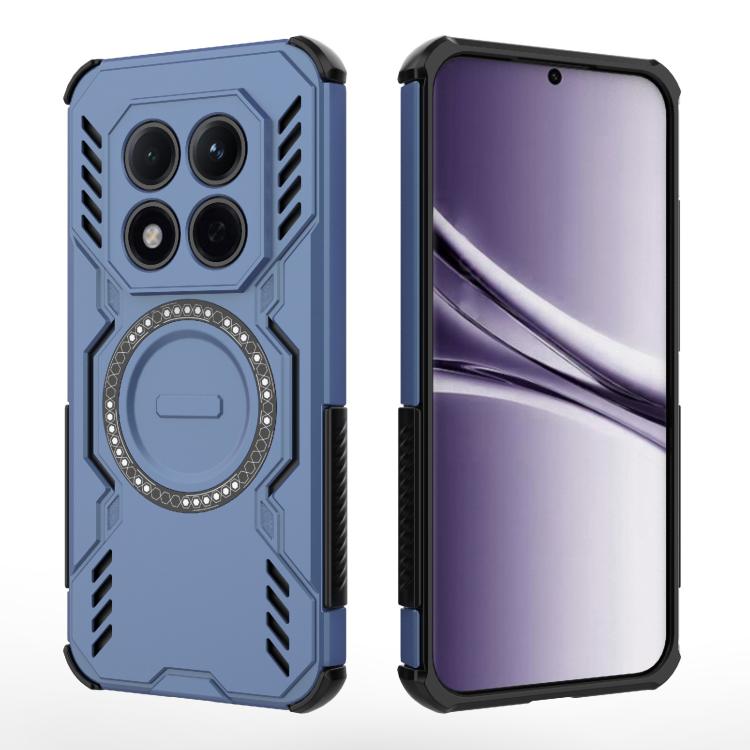 For Redmi Note 15 Pro 5G Global 163.6mm Butterfly Armor MagSafe Magnetic Ring Shockproof Phone Case