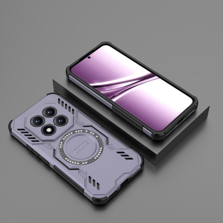 For Redmi Note 15 Pro 5G Global 163.6mm Butterfly Armor MagSafe Magnetic Ring Shockproof Phone Case