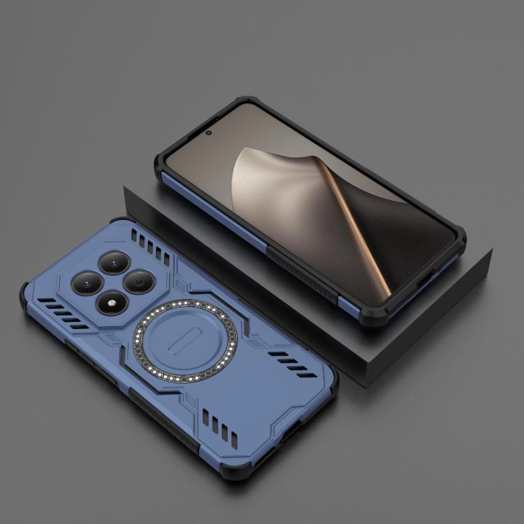 For Redmi Note 15 Pro 4G Global 163.2mm Butterfly Armor MagSafe Magnetic Ring Shockproof Phone Case