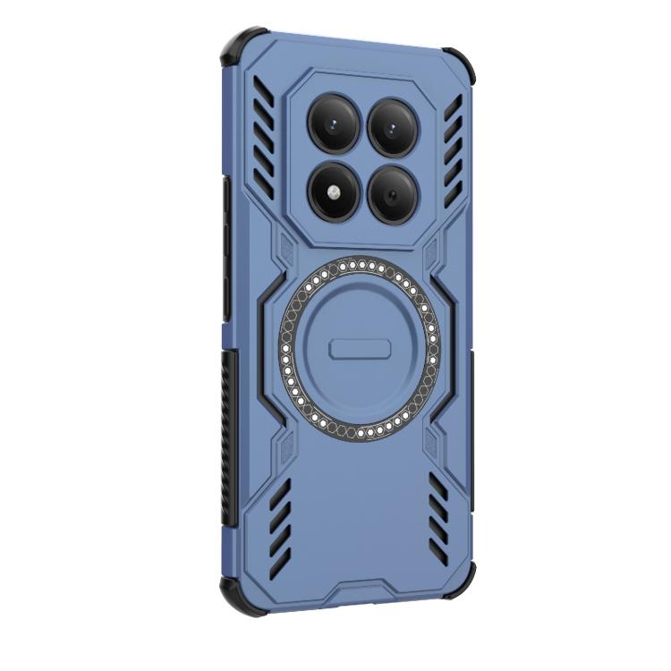 For Redmi Note 15 Pro 4G Global 163.2mm Butterfly Armor MagSafe Magnetic Ring Shockproof Phone Case