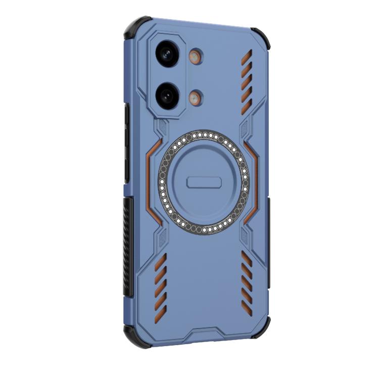 For Redmi Turbo 5 Max / Poco X8 Pro Max Butterfly Armor MagSafe Magnetic Ring Shockproof Phone Case