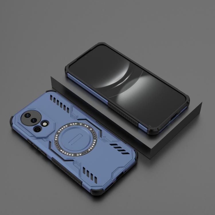For Huawei nova 12 5G Butterfly Armor MagSafe Magnetic Ring Shockproof Phone Case
