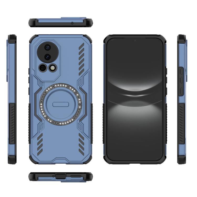 For Huawei nova 12 5G Butterfly Armor MagSafe Magnetic Ring Shockproof Phone Case