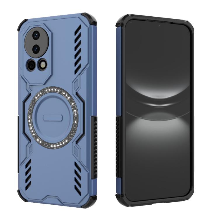 For Huawei nova 12 5G Butterfly Armor MagSafe Magnetic Ring Shockproof Phone Case