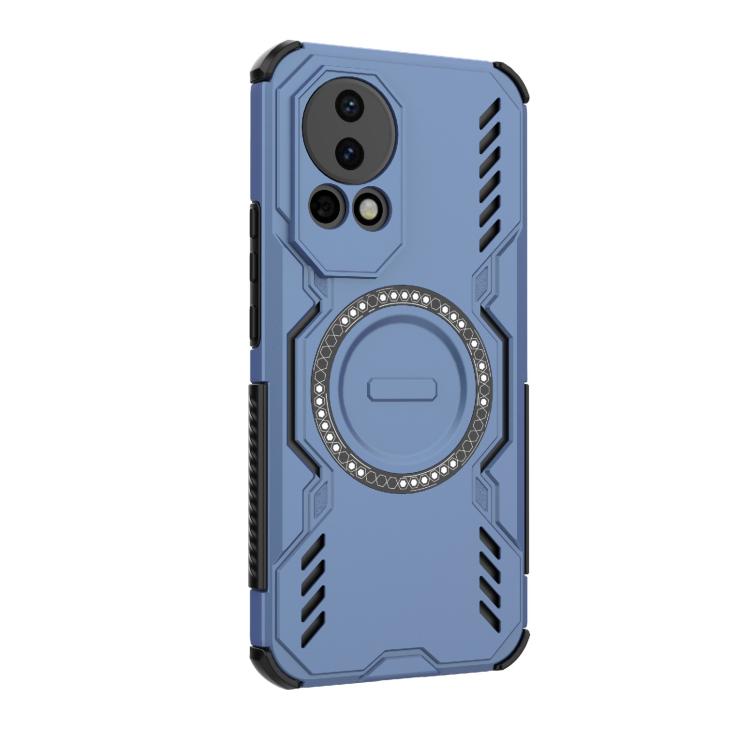For Huawei nova 12 5G Butterfly Armor MagSafe Magnetic Ring Shockproof Phone Case