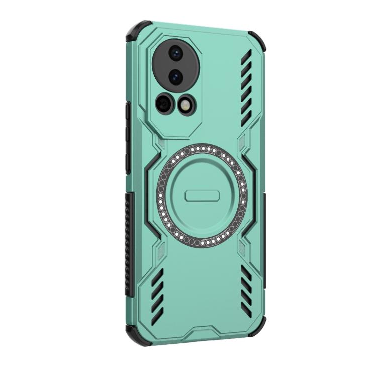 For Huawei nova 12 5G Butterfly Armor MagSafe Magnetic Ring Shockproof Phone Case